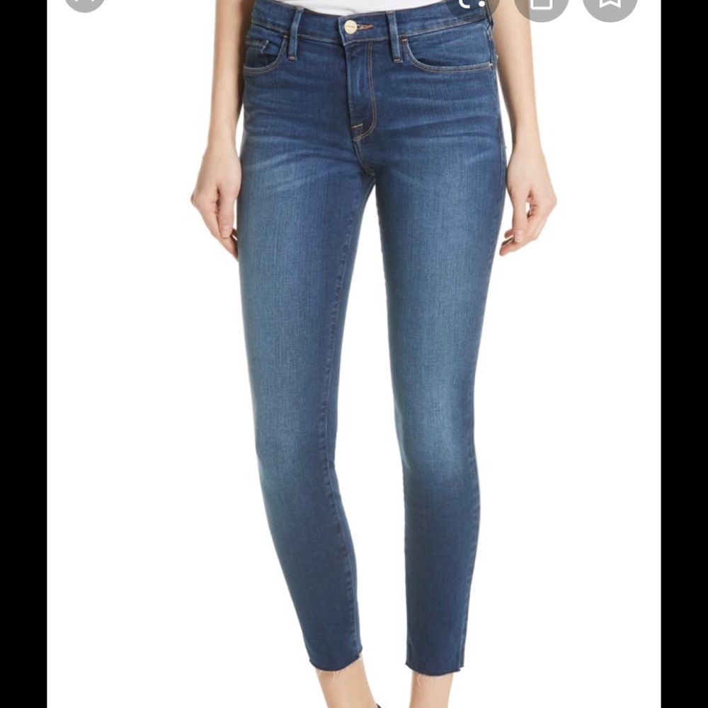 NWT Frame Le Skinny De Jeanne Mid Rise Skinny 26